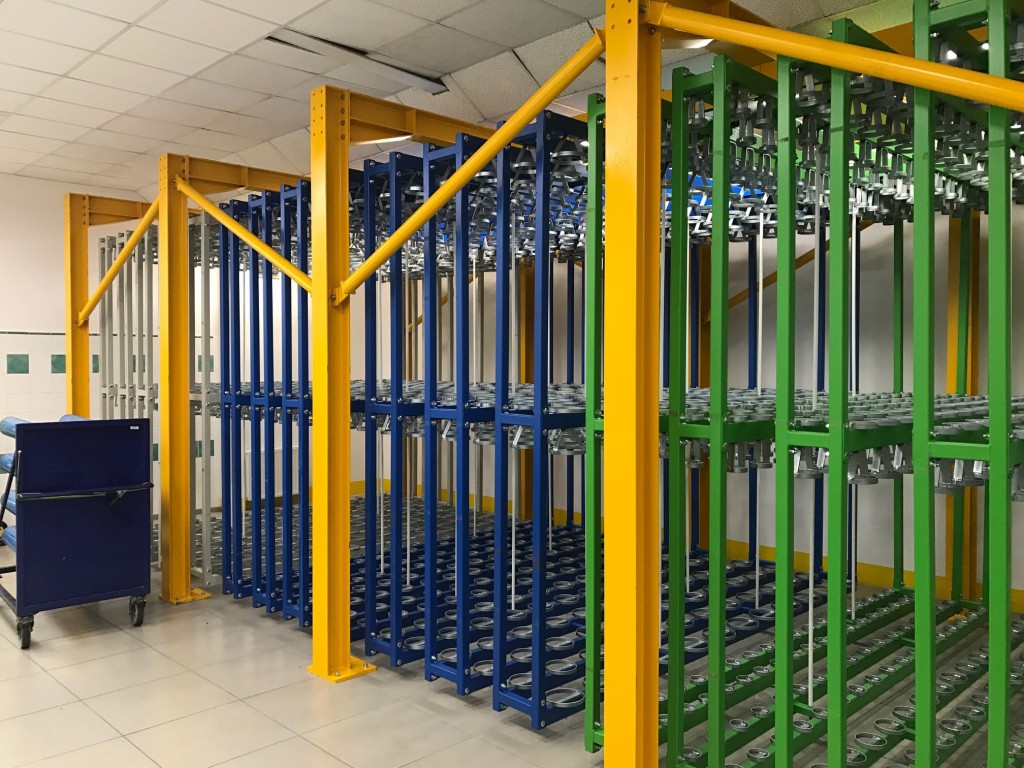 Flexo Print Sleeve Storage Rack